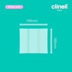 Clinell Skin Professional Care - Maceratable Personal Care Wipes - Pack of 24 - Gentle Face and Body Wipes, Alcohol Free, Dermatologically Tested, Multi-Purpose