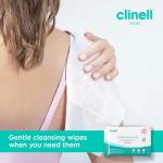 Clinell Skin Professional Care - Maceratable Personal Care Wipes - Pack of 24 - Gentle Face and Body Wipes, Alcohol Free, Dermatologically Tested, Multi-Purpose
