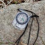 BOSOIRSOU 12pcs Orienteering Compass - Waterproof Hiking Backpacking Compass for Kids Camping Trip
