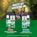 Jungle Formula Maximum Strength Insect Repellent Aerosol Spray (125ml - 50% DEET) - Up to 9 Hour Protection Against Mosquitoes, Ticks & Biting Insects - Mosquito Repellent for Travel & Domestic Use