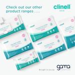 Clinell Skin Professional Care - Maceratable Personal Care Wipes - Pack of 24 - Gentle Face and Body Wipes, Alcohol Free, Dermatologically Tested, Multi-Purpose