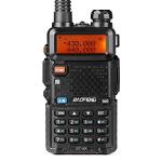 BAOFENG GT-5R Dual Band Walkie Talkie Upgraded LEGAL Two Way Radio for Adults, 144-146/430-440MHz Long Range Handheld Amateur Radio with 128 Channels, 1800mAh Battery, Headset, CHIRP Compatible