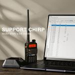 BAOFENG GT-5R Dual Band Walkie Talkie Upgraded LEGAL Two Way Radio for Adults, 144-146/430-440MHz Long Range Handheld Amateur Radio with 128 Channels, 1800mAh Battery, Headset, CHIRP Compatible