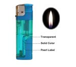 ezkart | Pack of 10 - Multipack Assorted Coloured Lighters with Adjustable Flame Lighter (10)