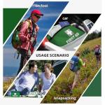 General Medi Mini First Aid Kit, 92 Pieces Small First Aid Kit - Includes Emergency Foil Blanket, Scissors for Travel, Home, Office, Vehicle, Camping, Workplace & Outdoor (Green)