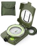 Compass, Sportneer Waterproof Shockproof Hiking Military Navigation Compasses with Carrying Bag for Hiking Camping Climbing Biking Exploring Geology Outdoor Activities