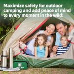 General Medi Mini First Aid Kit, 92 Pieces Small First Aid Kit - Includes Emergency Foil Blanket, Scissors for Travel, Home, Office, Vehicle, Camping, Workplace & Outdoor (Green)