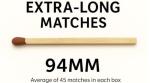 Bryant and May Extra Long Safety Matches (Pack of 2 )