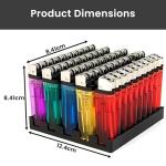 Aspect Multipurpose Disposable Lighters Pack of 50, Multipack Windproof Adjustable Long Lasting Flame, Pocket lighters, Gas Lighters Use for Camping, Outdoor BBQ, Candle