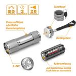 EverBrite 18-Pack LED Mini Pocket Torch, Small Keyring Torches Flashlight, Ideal for Camping Hiking Traveling Cycling Outdoors Party, Batteries Included