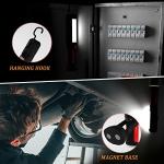 Wolfteeth LED Torches, 36+5 Magnetic Work Light Portable Flashlight Inspection Lamp Camping Light, 360 Degree Hanging Rotary Hook and 270 Degree Magnet Stand Base for Home Work Emergency Use 7192