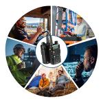 BAOFENG GT-5R Dual Band Walkie Talkie Upgraded LEGAL Two Way Radio for Adults, 144-146/430-440MHz Long Range Handheld Amateur Radio with 128 Channels, 1800mAh Battery, Headset, CHIRP Compatible