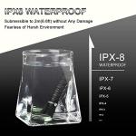 LUMINTOP EDC01 Keychain Torch, 120 lumens Pocket Flashlight EDC,36 Hours Long Lasting,3 Modes,IPX8 Waterproof,AAA Battery Mini Torches for Indoor and Outdoor