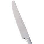 Amazon Basics Stainless Steel Dinner Knives With Square Edge, Pack of 12, Silver