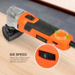 Yunirvana Oscillating Multi Tool,300W 6-Speed Multi Tool,15000-22000 RPM Variable Speed Multitool,3° Oscillating Angle,Quick-Lock & 31pcs Accessories with Portable Bag