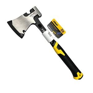 Rolson 12108 20oz One Piece Splitting Hand Axe Hatchet Splitter Outdoor Camping Professional,Yellow/Black