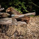 Roughneck ROU65671 Traditional Hickory Handle Axe 800g (1¾lbs)