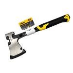 Rolson 12108 20oz One Piece Splitting Hand Axe Hatchet Splitter Outdoor Camping Professional,Yellow/Black