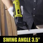 DEWINNER Oscillating Multi-Tool, Detail Sander for Drill Attachment,Sanding Kit, a Mini Saw & Grinder, Scraper and Grout Remover, Variable Speed Universal Fit Accessory