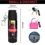Noyzie Self Defence Spray UK Legal Pepper Spray Alternative for Men & Women with UV Marking & Keychain - Criminal Identifier Spray for Personal Protection TWIN PACK 15ml