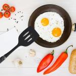 Blackmoor 66779 6-Piece Kitchen Utensils Set/Non-Scratch & Heat Resistant/BPA Free Plastic/Modern & Vibrant Stylish Black Marble Colour/Space Saving Kitchen Storage