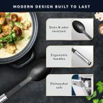 Kitchen Utensils Set - 25pieces Non-Stick Heat Resistant Cooking Utensils Set - Spoons Turners Spatula Ladle Set - Kitchen Tools Gadgets Accessories