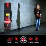 Noyzie Self Defence Spray UK Legal Pepper Spray Alternative for Men & Women with UV Marking & Belt Clip - Criminal Identifier Spray for Personal Protection TWIN PACK 15ml