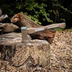 Roughneck ROU65670 Traditional Hickory Handle Axe 600g (1¼lbs)