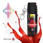 Noyzie Self Defence Spray UK Legal Pepper Spray Alternative for Men & Women with UV Marking & Keychain - Criminal Identifier Spray for Personal Protection 15ml