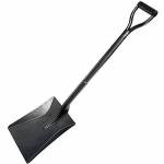 Unibos Garden Shovel - Heavy Duty Stainless Steel with D-Handle for Moving Soil, Digging, Scooping & Planting - Large Builders Carbon Steel Spade with Ergonomic Grip