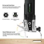 GALAX PRO Oscillating Tool, 400W Multifunction Tool 15000-22000OPM 6 Variable Speed Oscillating Vibration,Quick Change System,Angle 4 Degrees,for Cutting, Sanding and Grinding,with 30 Pcs Accessories