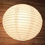 Tmade 12 Pack 12" White Paper Lanterns for Birthday Wedding Party Garden Home Decoration