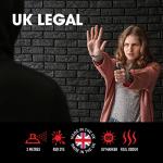 Noyzie Self Defence Spray UK Legal Pepper Spray Alternative for Men & Women with UV Marking & Keychain - Criminal Identifier Spray for Personal Protection 15ml