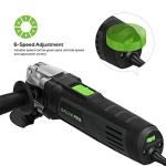 GALAX PRO Oscillating Tool, 400W Multifunction Tool 15000-22000OPM 6 Variable Speed Oscillating Vibration,Quick Change System,Angle 4 Degrees,for Cutting, Sanding and Grinding,with 30 Pcs Accessories