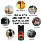 Self-Defence Professional Quality UK Legal Pepper Spray alternative. Police Used brand TiW TW1000. (1 x 40 mL Unit) TiW FARB-GEL-SPRAY for Women, Men, Dog Walkers, Elderly, Runners, Cyclists, Students