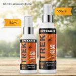 Pyramid Trek 50 Insect Repellent, 50% DEET Max Strength Mosquito Repellent, Up to 6hrs Protection. Unscented, Fast-Drying Spray for Travel, Trekking, Camping & Festivals. Suitable for Age 12+ (100ml)