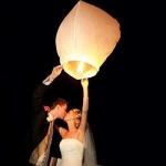 LABOTA 5 Pack Chinese Sky Lanterns, Sky Lantern to Release in Memory, 100% Biodegradable, Eco Friendly, Floating Lanterns for Outside Flying, Party Decoratin, Birthday, Eid, Funeral, Memorial Day