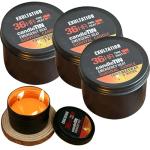 Long-Burning Emergency Candle (3 Wicks) - 36-Hour Survival Kit in Tin Box for Blackouts, Winter Storms, Hunting, and Camping (3pcs)