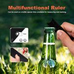 flintronic Survival Fire Steel, Flint Striker Steel Fire Starter Kit, Magnesium Ferrocium Rod Firesteel with Scale Scraper & Whistle, Outdoor Emergency Survival Tool for Travelling Camping Hiking