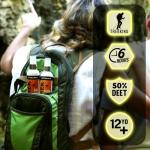 Pyramid Trek 50 Insect Repellent, 50% DEET Max Strength Mosquito Repellent, Up to 6hrs Protection. Unscented, Fast-Drying Spray for Travel, Trekking, Camping & Festivals. Suitable for Age 12+ (100ml)