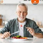 SOL 8pk Dinner Knives - 22cm Stainless Steel Table Knives, Dishwasher Safe Cutlery Set, Durable Knife Cutlery for Dining, Sleek Table Knife Design