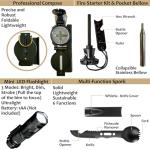 BIRKOSCH Comprehensive Emergency First Aid Kit – Over 60 Essential Supplies with 15 Multipurpose Tools – Compact, Lightweight, and Durable – Ideal for Home, Travel, and Outdoor Safety