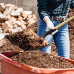 Easy Shopping® 41-Inch Heavy-Duty Square Shovel Multi-Purpose for Gardening, Digging, Snow Removal, Builders Shovel, Rubber Grip Strong handle