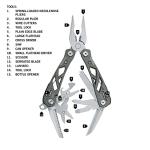 Gerber 31-003620 Suspension Multi-Tool with Nylon Sheath and 12 Functions
