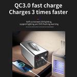 Panana Portable Power Station 333Wh (90,000mAh), 300W Pure Sine Wave Lithium Battery Backup, Solar Generator with AC/DC/USB-C, Emergency Power Supply for Camping Caravan Home Blackout Off-Grid