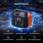 SinKeu Portable Power Station,27000mAh/99Wh Solar Generator with 230V/150W AC Outlet for Camping Emergency Outdoor Adventure Picnic Fishing Travel Party RV Trip(Solar Panel Not Included)