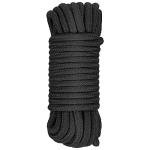 10 Metres Soft Cotton Rope, Thick Cotton Cord, All Purpose Soft Rope for DIY Craft Projects Hanging Bundling, Black