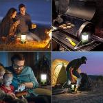 LE Camping Lantern, 1000 Lumen Camping Lights Battery Powered, Dimmable Warm White and Daylight Modes, Battery Lantern for Power Cuts, Emergency Lighting, Suit for Hiking, Fishing, Tents, etc.