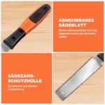 Japanese Hand Saw for Woodworking, Small Non-Slip Handle, Double Tooth Handsaw SK5 Blade, Fine Cutting Tool for Wood, Ideal for DIY and Woodworkers SURFOU