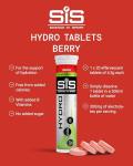 Science in Sport Hydro Electrolyte Tablets 20 pcs. Berry – Vegan & Gluten-Free, Ideal to Promote Hydration and Maintain Electrolytes Balance (Packaging May Vary)